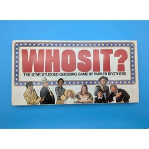 Whosit? The Star Studded Guessing Game By Parker Brothers 1977 Vintage